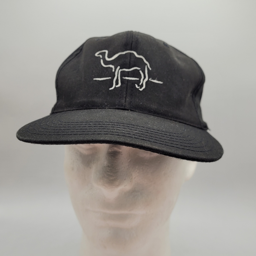 Vintage 90s Joe Camel Sunset Cigarettes Tobacco Snapback Hat Baseball Cap